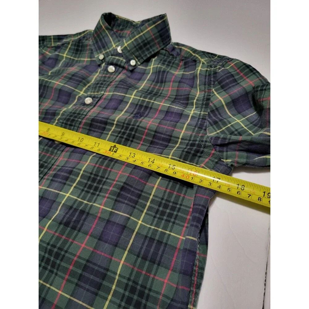 (#18) Polo Ralph Lauren Long Sleeve Button Down Size Kid's L(14-16) MULTICOLOR